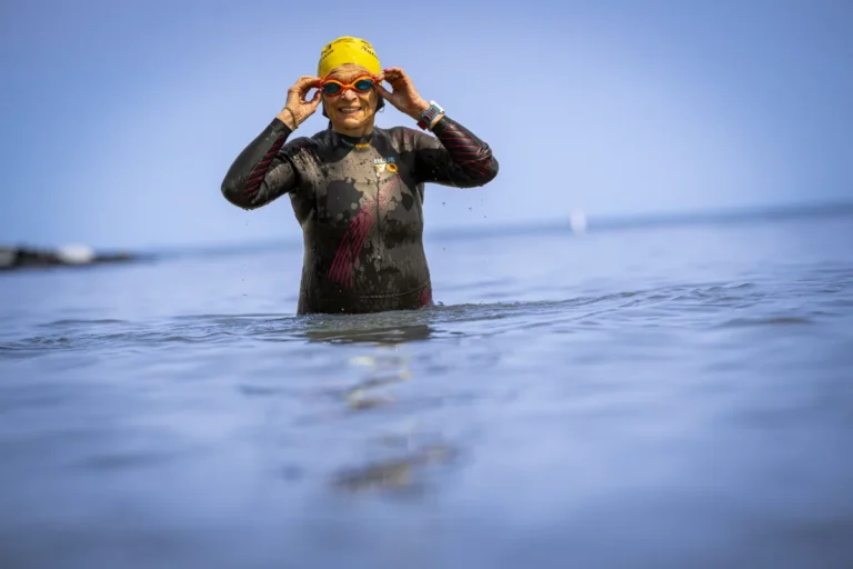 87-Year-Old Triathlete Defies Age Limits